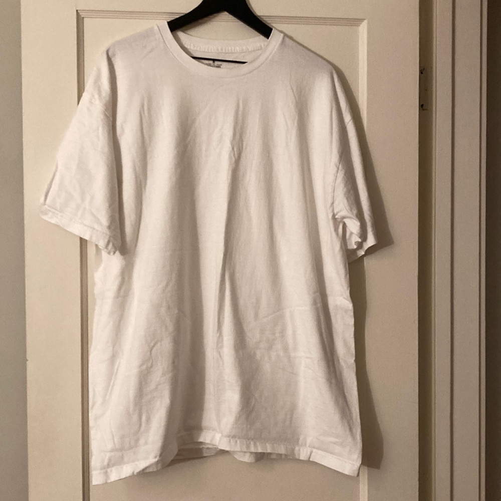 Stafford classic fit heavyweight white tee size XXL -2 pack